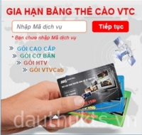 Thẻ Cào Gia Hạn VTC