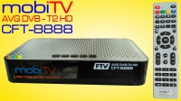 MobiTv sắp ra mắt 2 đầu thu mới Đầu thu AVG DVB-T2 HD model CFT-8888 và AVG DVB-S2 HD model CFS-8888